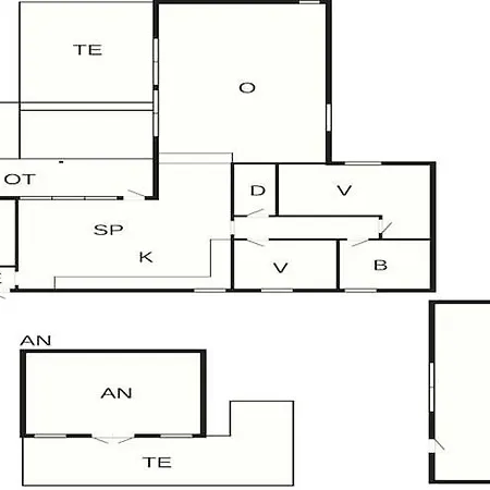 別荘 8 Person In Vejby